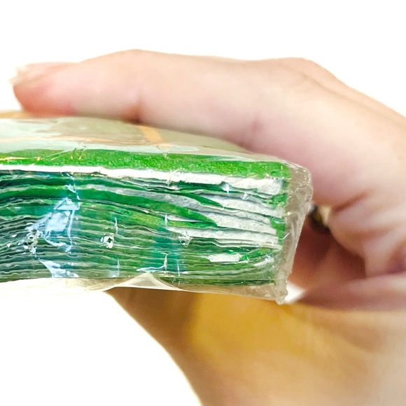 Disney Mickey Mouse Y2K Beverage Napkins Pack of 16 Green Yellow Birthday Star - Picture 8 of 9